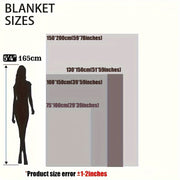 Fluorescent Flannel Blanket with Car Tractor Pattern Glow in Dark Throw for Couch Bed Sofa Camping