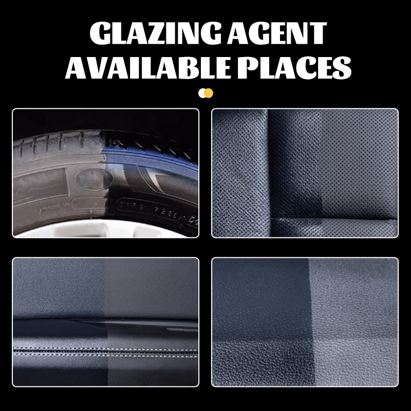 Pulidor de neumáticos y plástico para brillo negro y renovación