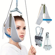 Cervical Traction Device for Neck Stretching and Correction at Home
