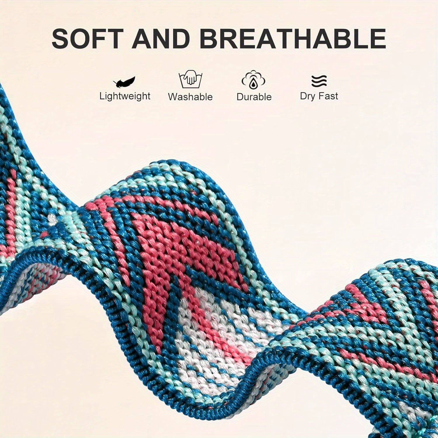 Nylon Braided Waterproof Smartwatch Band for 38mm to 49mm Compatible with Series Ultra and SE