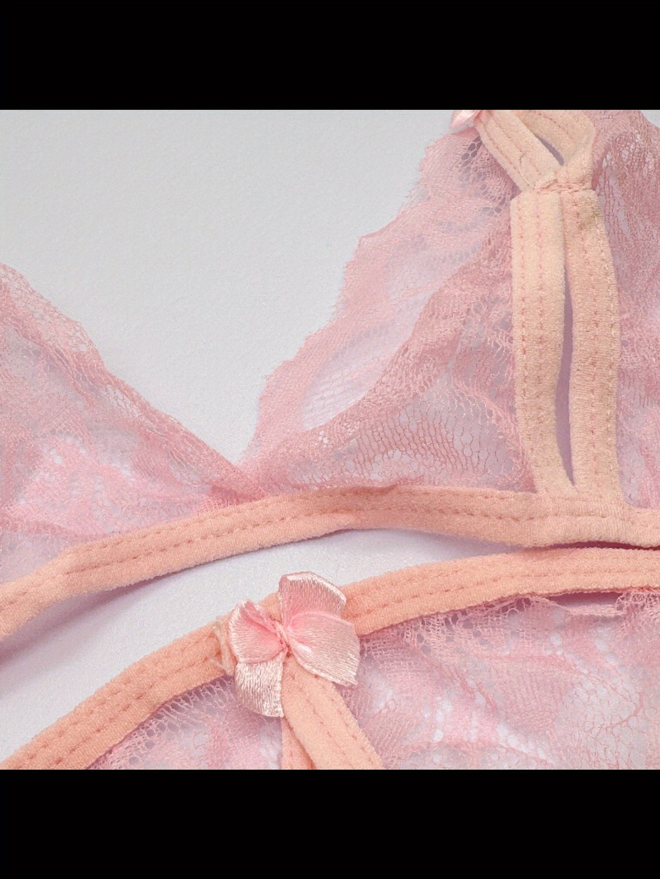 Lingerie Set with Lace and Exposed Breast Design for Women