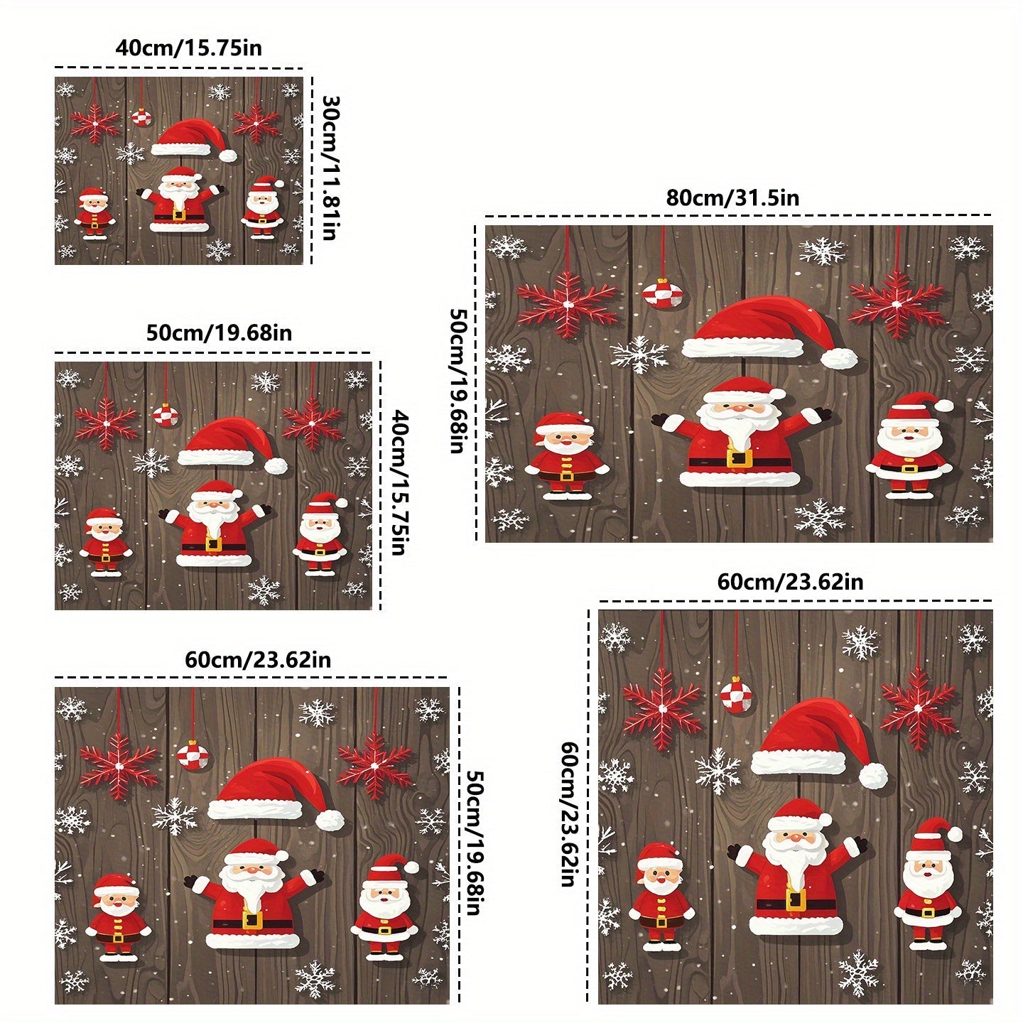 Christmas Dish Drying Mat with Holiday Decorations, Absorbent, Kitchen Accessory