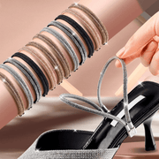 Women's Nylon High Heel Strap Multi-Color Shoe Ankle Accessories 2pcs