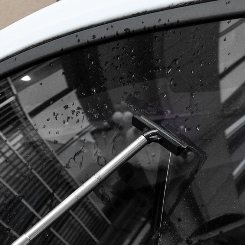 "Telescopic zanglamaydigan po'latdan yasalgan avtomobil orqa ko'rish oynasi uchun qopqoq, toza ko'rinish uchun sozlanadigan namlikni tozalash pichog'i. Shisha, hammom, devor va pol uchun mos keladigan xavfsiz avtomobilga o'rnatilgan dizayn."