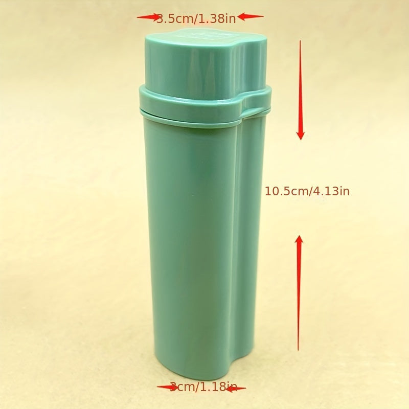 Portable Plastic Cones Storage Case with Flip-Top Lighter Box