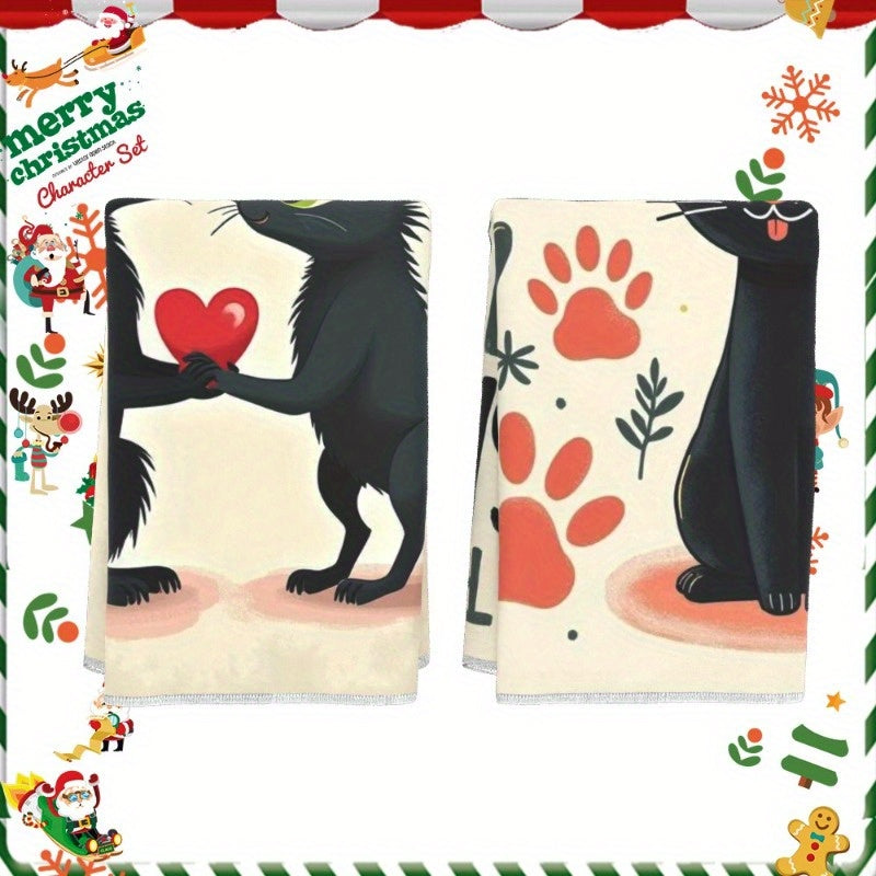 2 Pieces Wash Decoration Party Decor Atmosphere Soft Home 18x66.04cm