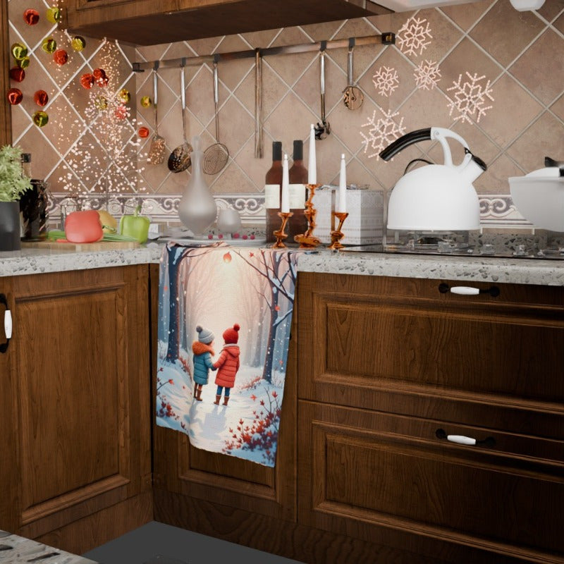 Christmas Kitchen Decorations 18x66cm Holiday Wall Banner for Festive Decor