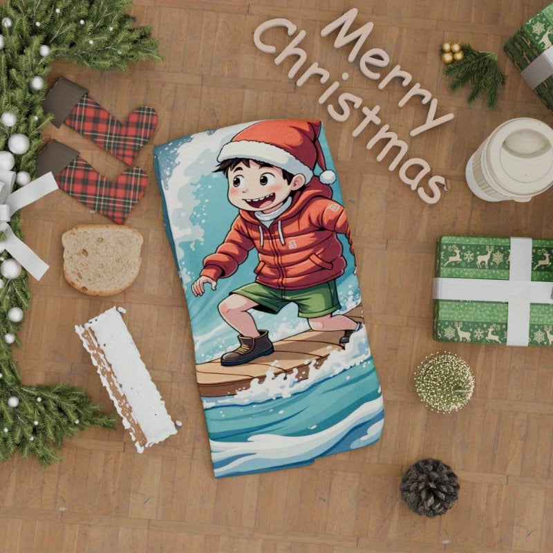 Christmas Towels 18x66cm Giftable Holiday Kitchen Decor 1 Piece