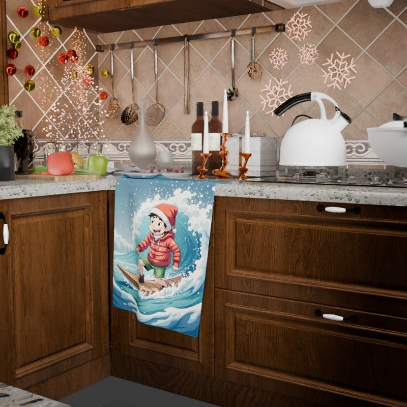 Christmas Towels 18x66cm Giftable Holiday Kitchen Decor 1 Piece