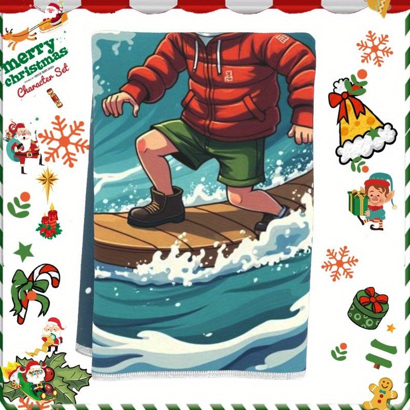 Christmas Towels 18x66cm Giftable Holiday Kitchen Decor 1 Piece