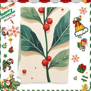 Christmas Towels 18x66cm Giftable Holiday Kitchen Decor