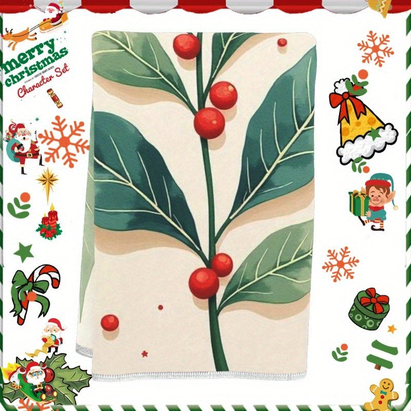 Christmas Towels 18x66cm Giftable Holiday Kitchen Decor