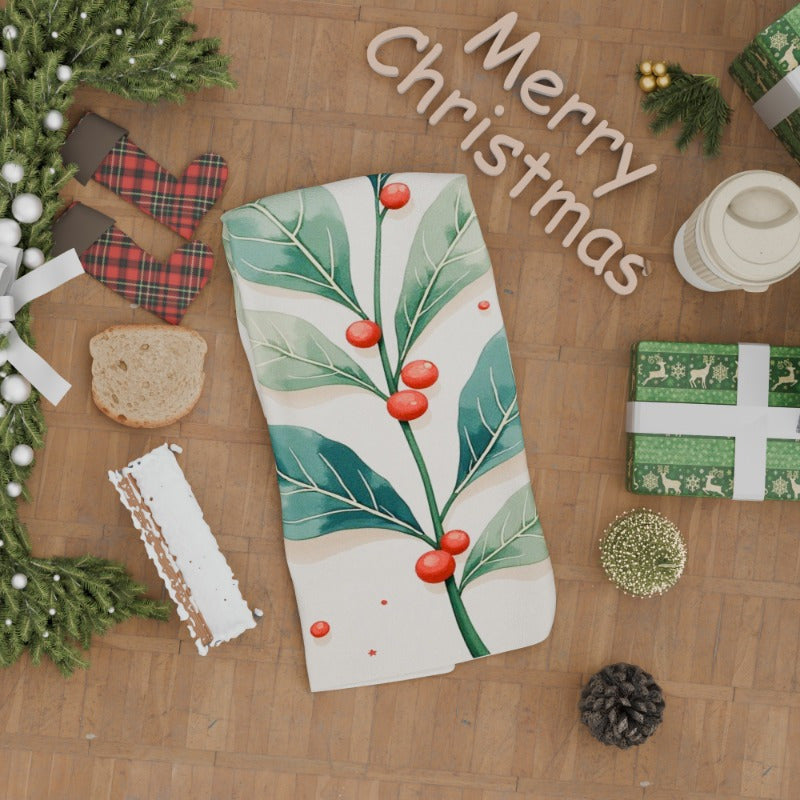 Christmas Towels 18x66cm Giftable Holiday Kitchen Decor