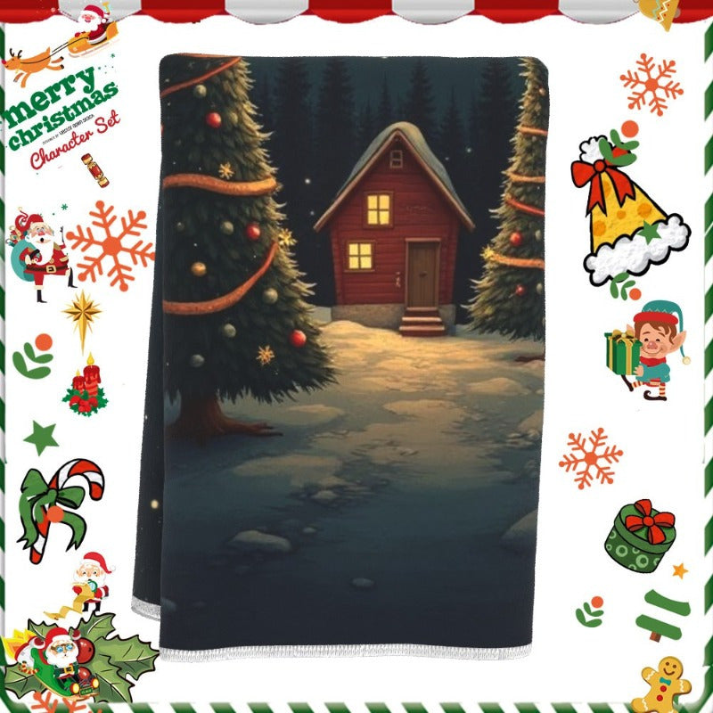 Christmas Towels Gift Set 18x66cm Holiday Decor Kitchen Towel