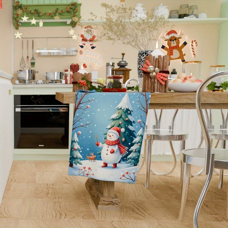 Christmas Towels 18x66cm Giftable Holiday Kitchen Decor