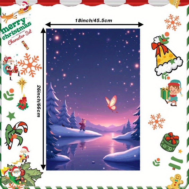 Christmas Towels 18x66cm Giftable Holiday Kitchen Decor