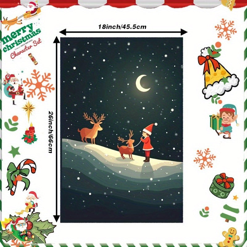 Christmas Towels 18x66cm Giftable Holiday Kitchen Decor