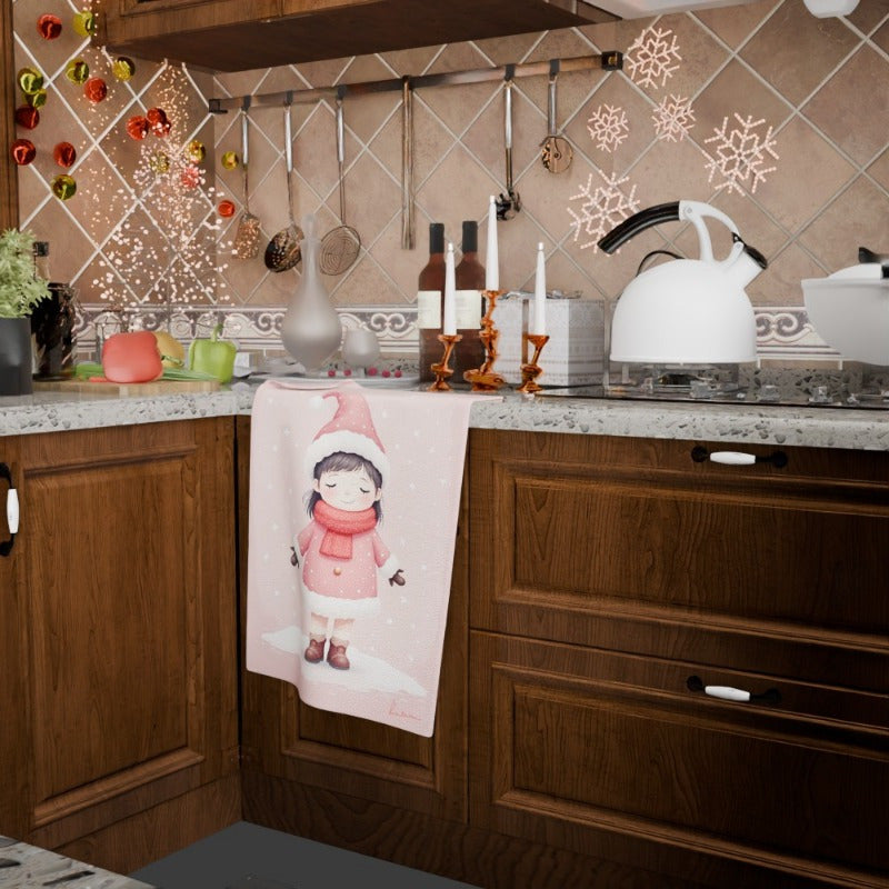 Christmas Towels 18x66cm Giftable Holiday Kitchen Decor