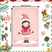 Christmas Towels 18x66cm Giftable Holiday Kitchen Decor