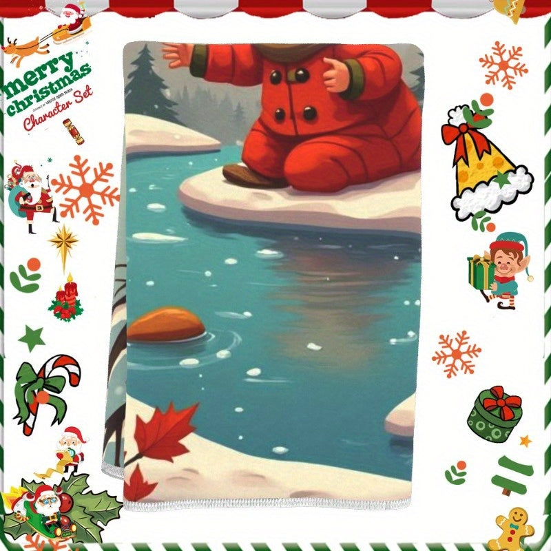 Christmas Towels 18x66cm Giftable Holiday Decor