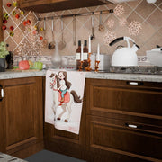 Christmas Towels 18x66cm Giftable Soft Fabric Holiday Decor