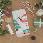 Christmas Towel 18x66cm Giftable Holiday Decor Soft Cotton