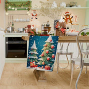 Christmas Towels 18x66cm Gift Set Holiday Decor Kitchen Linens