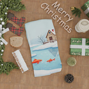 Christmas Kitchen Towel Polyester 45.72x66.04cm Woven Fantasy Design