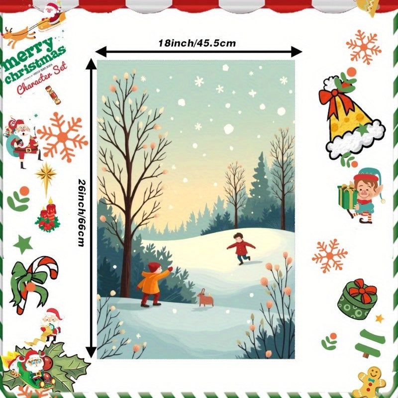Christmas Towels 18x66 Inches Holiday Kitchen Decor Gift Set