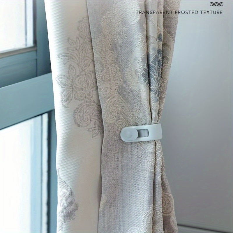 4 ta oson o'rnatiladigan anti-slip yostiq kliplari to'plami - ko'rpa, pardalar va boshqalarni xavfsiz saqlang - bu tasodifiy rangdagi kliplar bilan sirpanish va siljishdan xayrli bo'ling