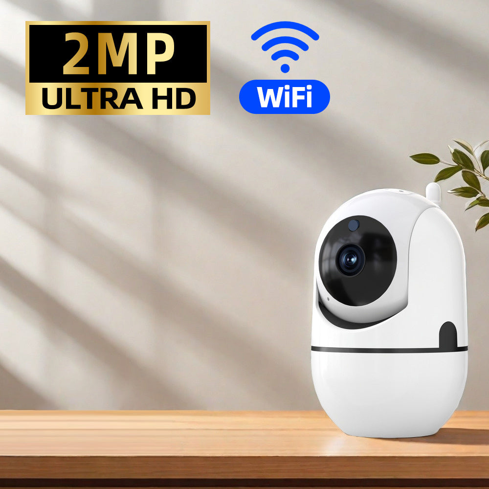 Wireless Security Camera 1080P HD with AI Human Tracking Motion Detection Night Vision Indoor Outdoor