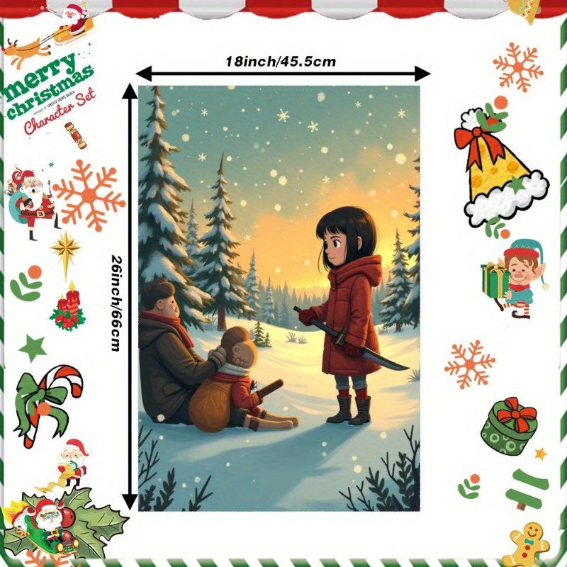 Christmas Towels 18x66cm Giftable Holiday Kitchen Decor