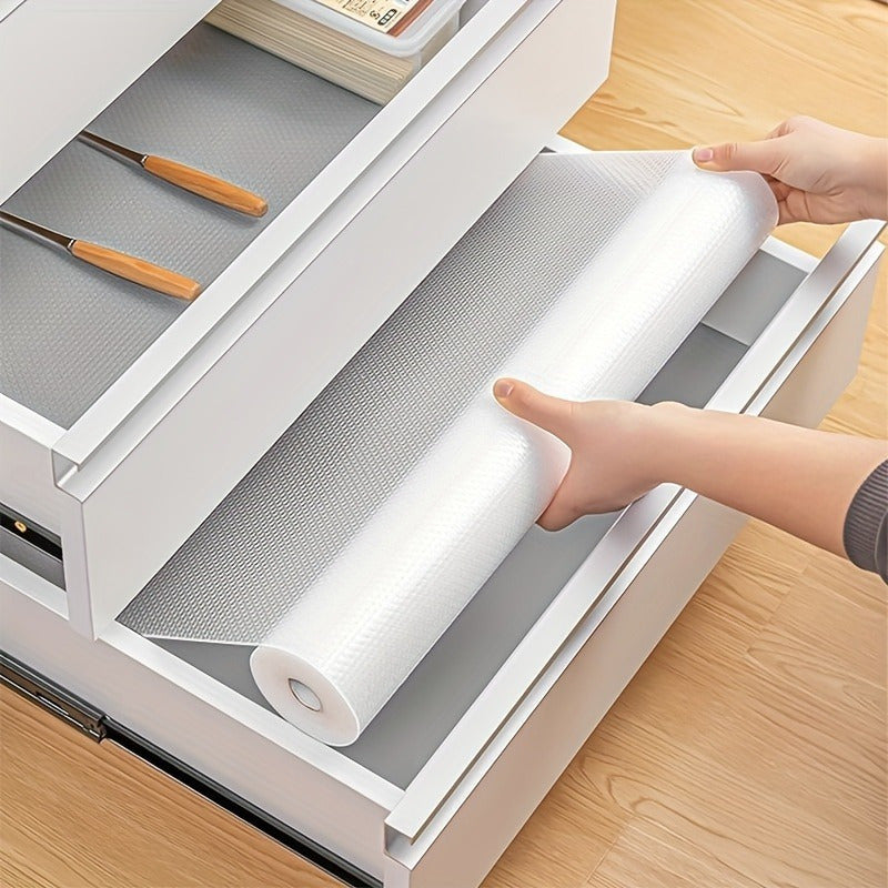 EVA Waterproof Non-Slip Kitchen Shelf Drawer Liner for Cabinets and Refrigerator