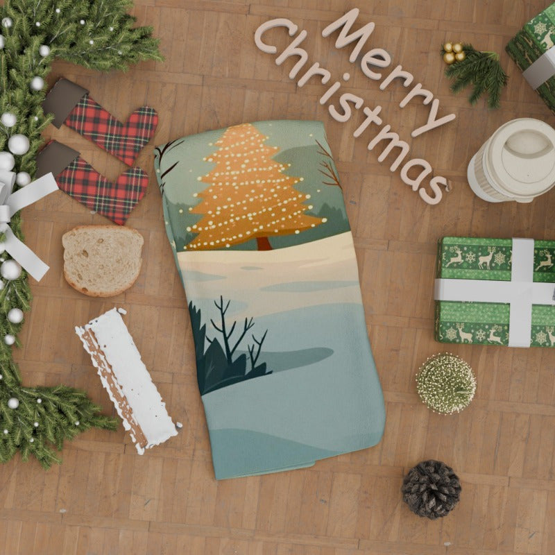 Christmas Towels 18x66cm Giftable Holiday Kitchen Decor