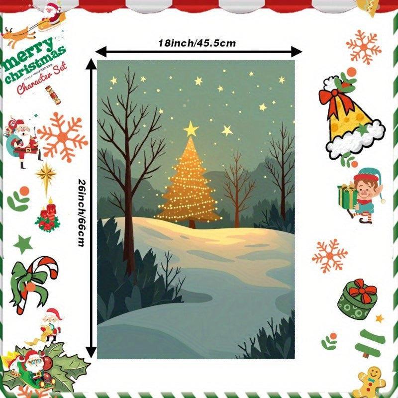 Christmas Towels 18x66cm Giftable Holiday Kitchen Decor
