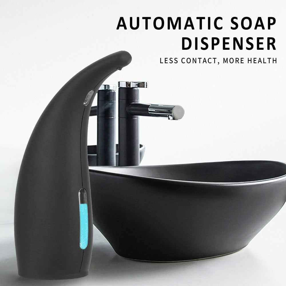 Battery-Powered Automatic Soap Dispenser Contactless Bathroom Home Durable Plastic