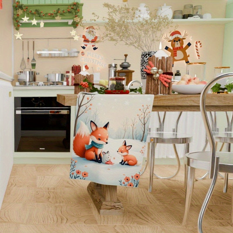 Christmas Towels 18x66cm Gift Set Soft Absorbent Holiday Decor