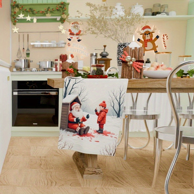 Christmas Towels 18x66cm Giftable Holiday Decor