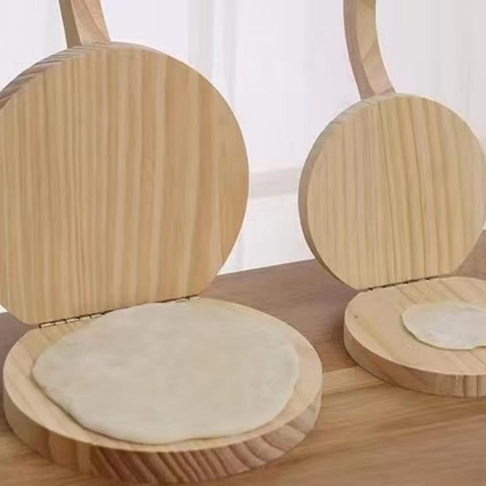 Пресс для тортильи из массива дерева размером 14,99 см, идеально подходит для приготовления домашних тортиль, буррито и такос. Идеально для кухонь в автодомах.