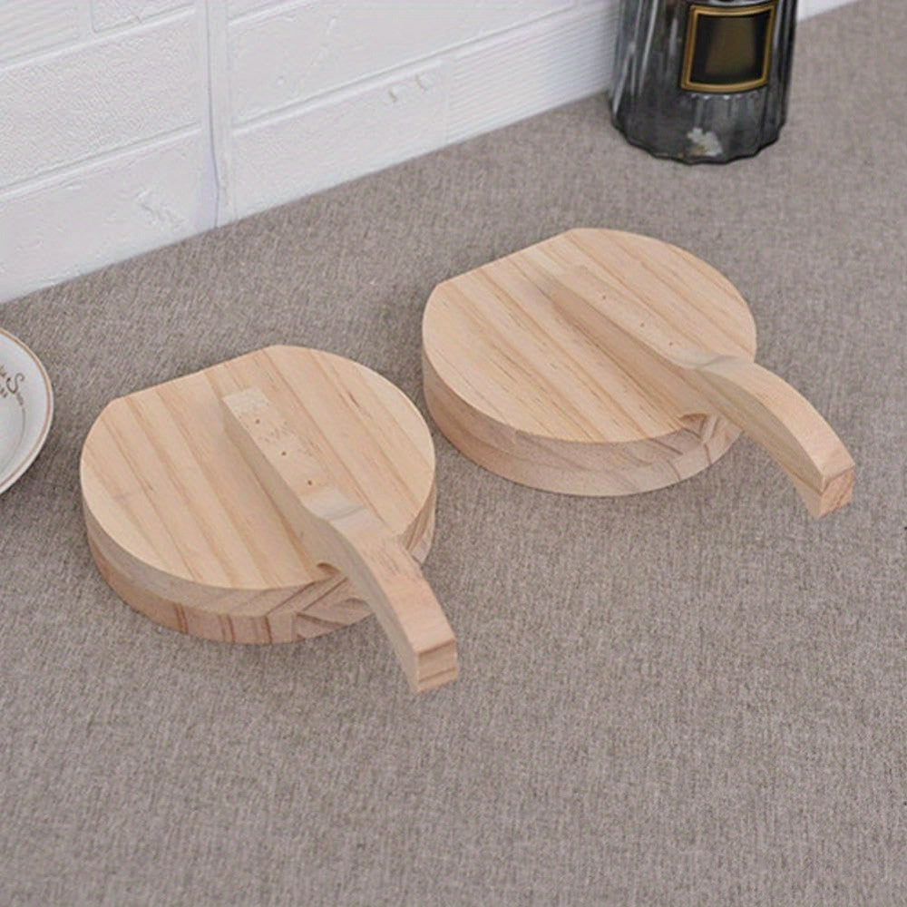 Пресс для тортильи из массива дерева размером 14,99 см, идеально подходит для приготовления домашних тортиль, буррито и такос. Идеально для кухонь в автодомах.