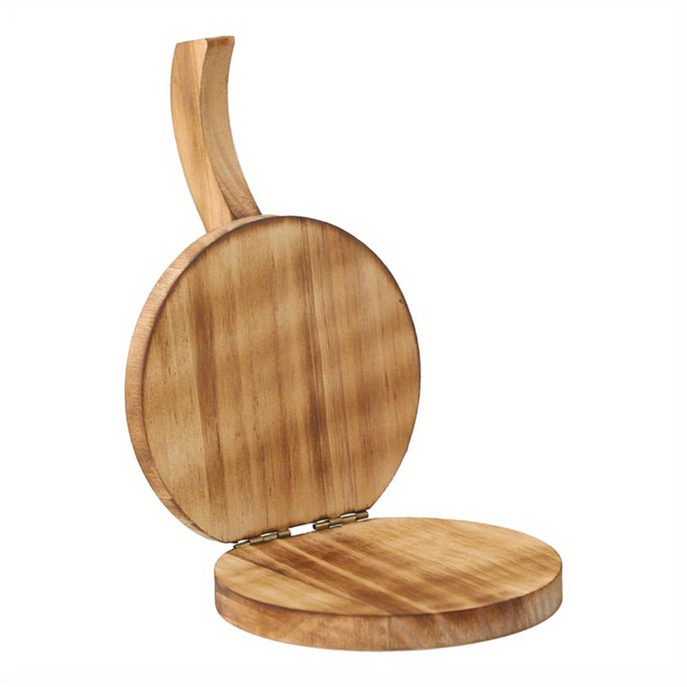 Пресс для тортильи из массива дерева размером 14,99 см, идеально подходит для приготовления домашних тортиль, буррито и такос. Идеально для кухонь в автодомах.