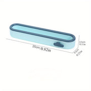 Wall-Mounted Cloud-Shaped Shoe Rack No Drilling Plastic Bathroom Storage