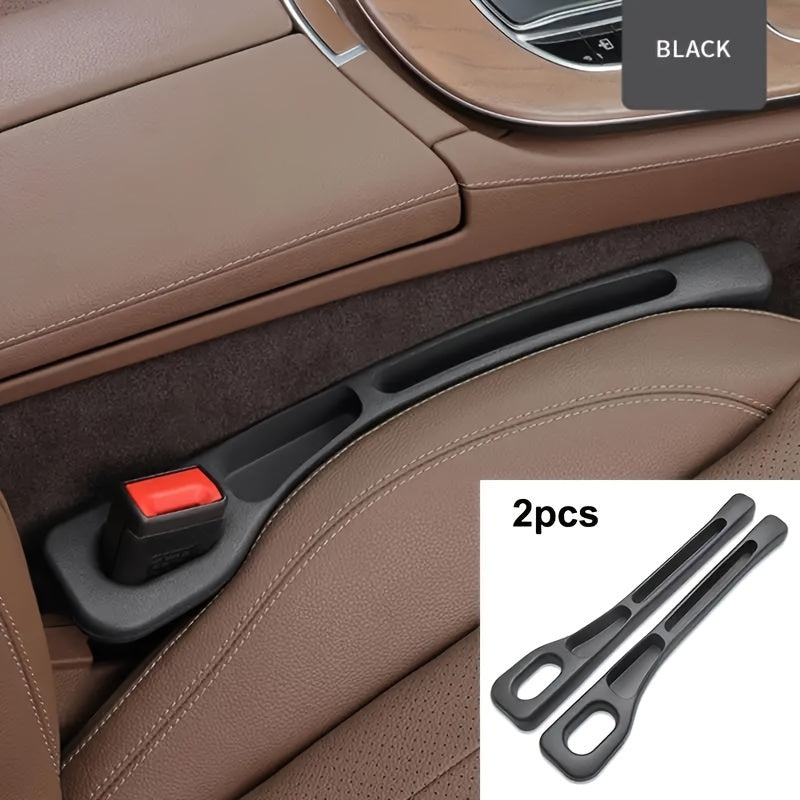 2 Pieces Synthetic Leather Car Seat Filler Sponge Rubber Interior Accessories