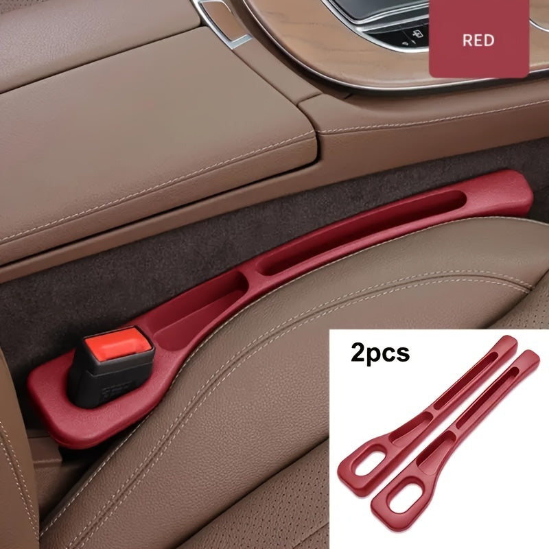 2 Pieces Synthetic Leather Car Seat Filler Sponge Rubber Interior Accessories