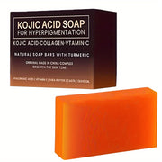 6 Pcs Set Kojic Acid Handmade Soap for Face and Bath Deep Cleansing