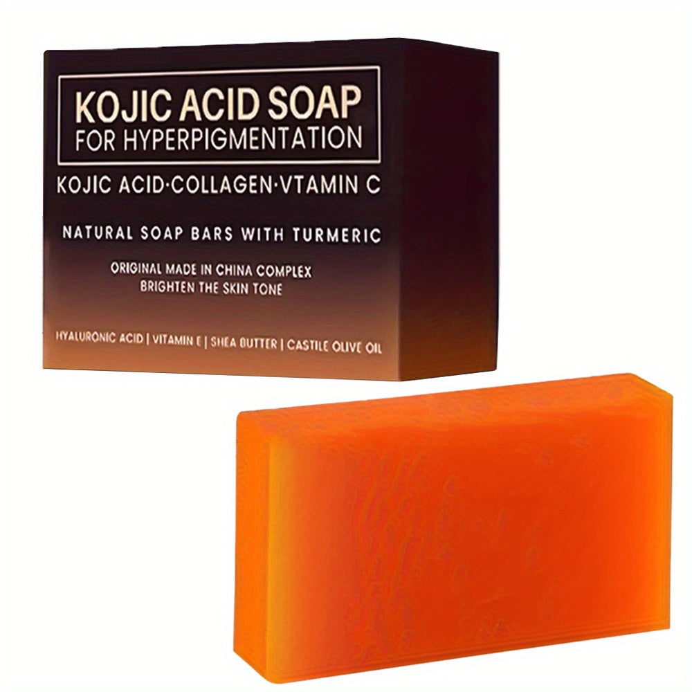6 Pcs Set Kojic Acid Handmade Soap for Face and Bath Deep Cleansing