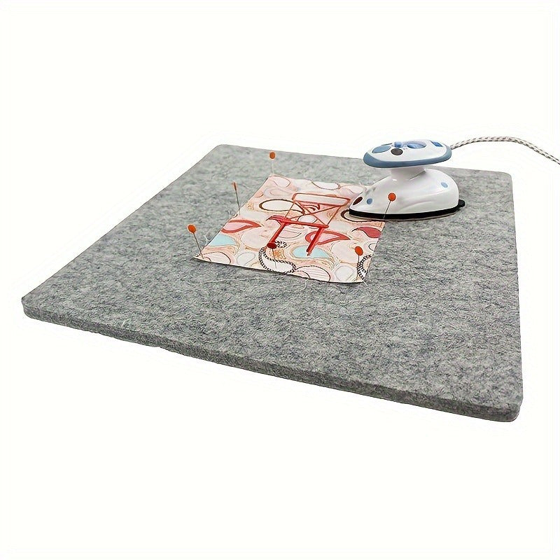 Thick Felted Wool Quilter's Pressing Mat for Quilting Sewing and Ironing