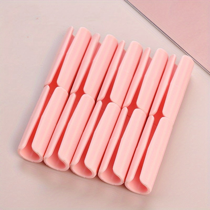 15 Pieces of Mixed Color Non-Slip Invisible Bed Mattress Clips for Household and Kitchen Use