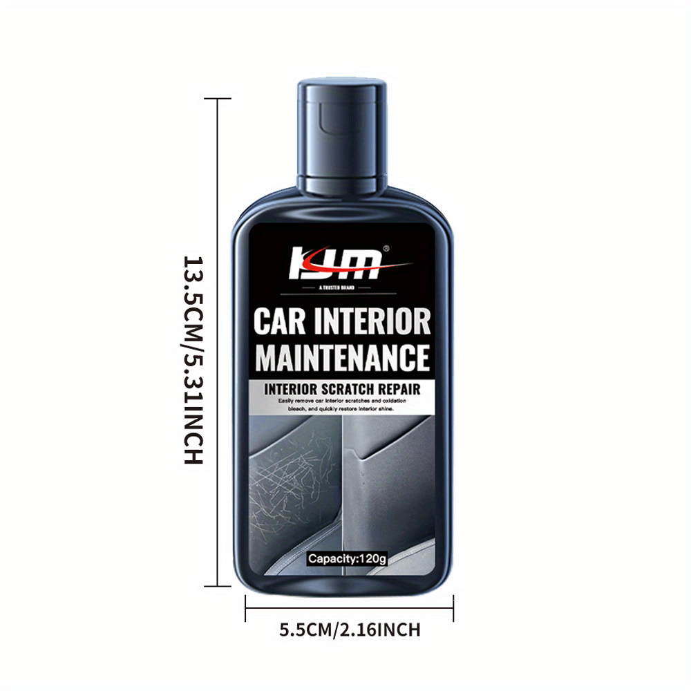 Interior Car Plastic Scratch Repair Paste Kit for Dashboard Door Panels