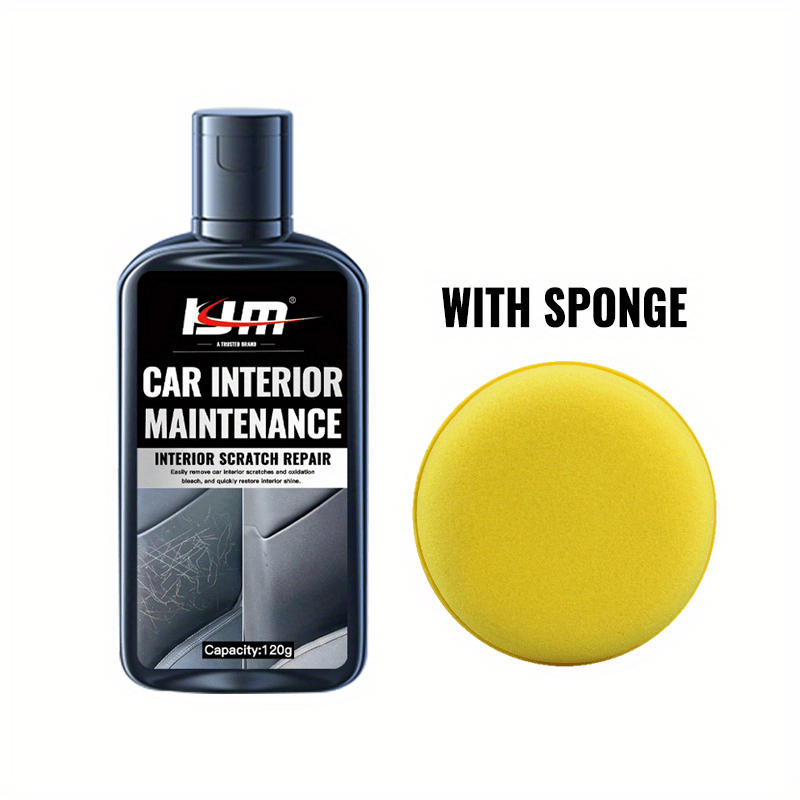 Interior Car Plastic Scratch Repair Paste Kit for Dashboard Door Panels